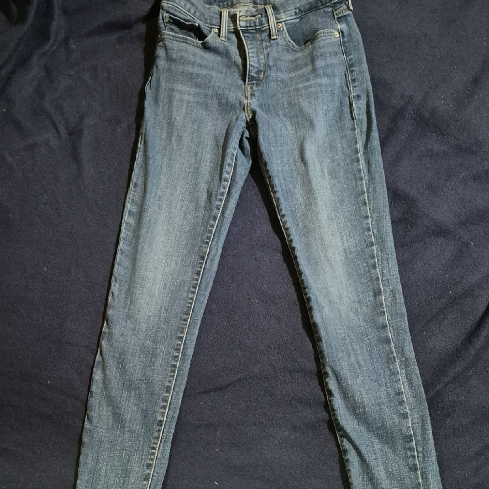 Levi's Women's Dark Blue Skinny Jeans 26x30